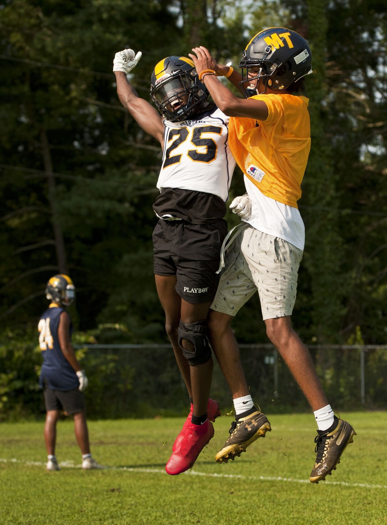 Mount Tabor football first day